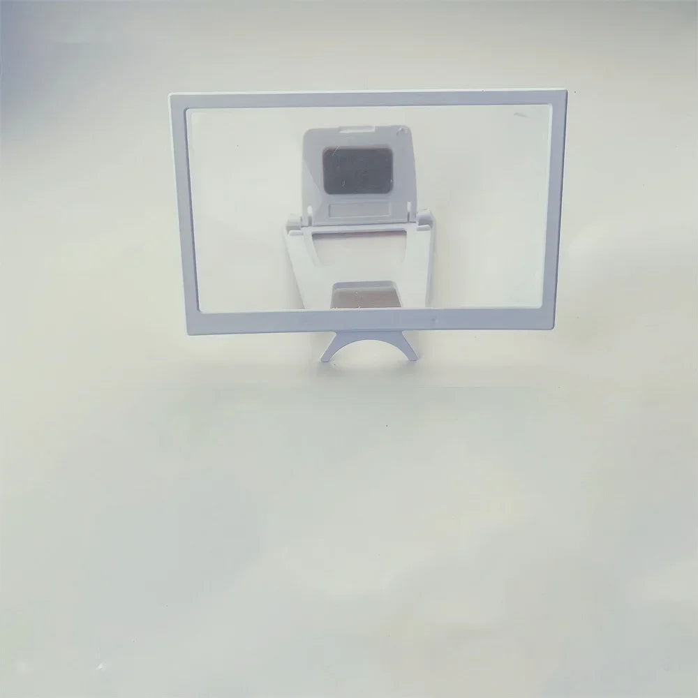 12-inch Curved Phone Screen Magnifier Movie Video Amplifier Holder